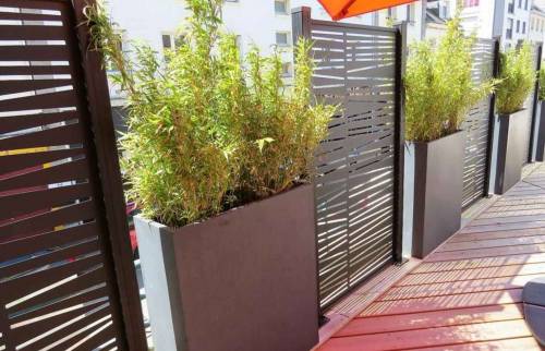 Pares vues en alu noir et jadrdinière - Lorient (56100)