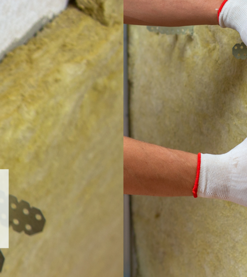 Isolation thermique à Treffiagat – Pose de laine de roche pour une isolation performante. Un projet mené par La Maison des Travaux Quimper.