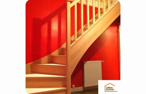 Rénovation intérieure d'une maison à Carolles (50740).