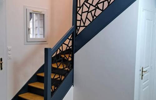 Rénovation d'un escalier à Brest 29
