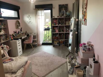 Chambre à l'étage de l'extension (Caen 14000)