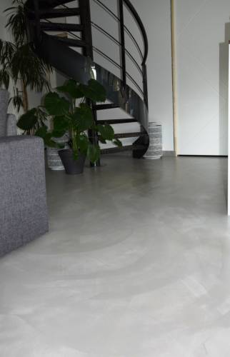 Détail béton ciré