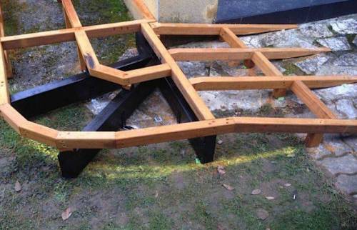 Terrasse sur plots Pineuilh