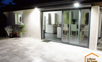 façade maison extension