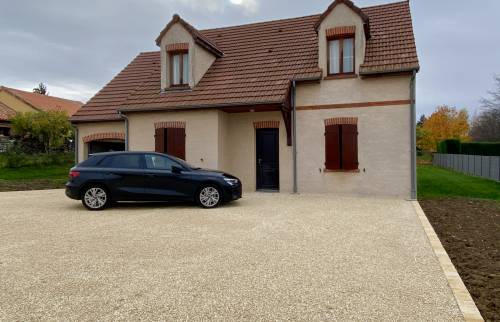 Aménagement d'une allée carrossable