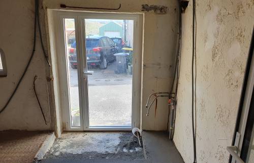 Cellier à transformé : fenêtre