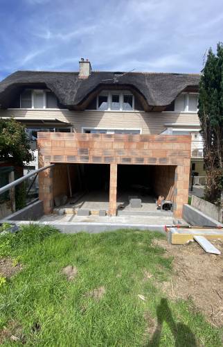 Avant l'installation des menuiseries extérieurs 