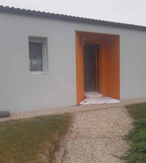 Rénovation extérieure et ravalement de façade d’une maison de plain-pied près de Troyes 1