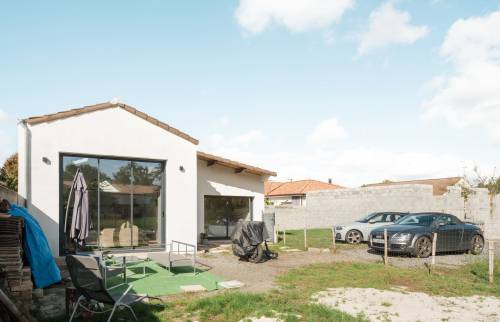 Transformation d’un double garage en habitation- La Haie Fouassière (44690)- extérieur