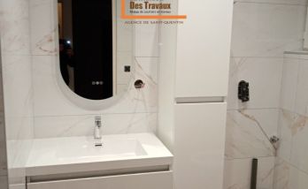 Salle de bain après rénovation