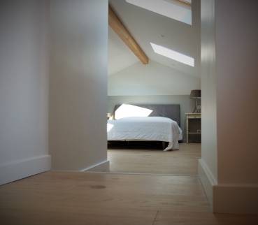 Lozanne (69380) : Aménagements de combles en suite parentale
