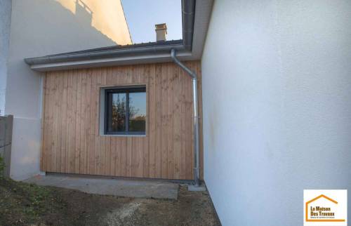 ITE et bardage en bois (Yerres 91330)