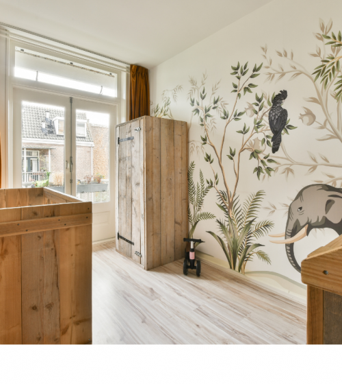 Rénovation murs chambre bébé Milly-La-Forêt