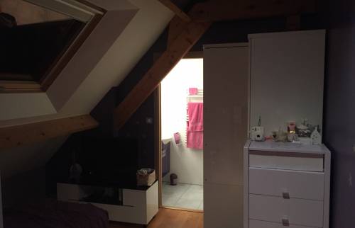 Installation d'une salle de bain sous pente