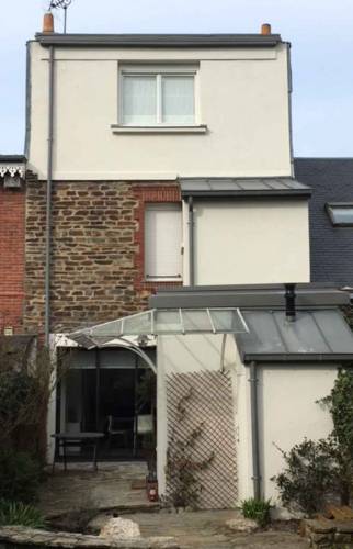 Couverture zinc quartz après harmonisation - Nantes 44