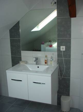 Meuble vasque pour combles Dijon 