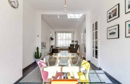 Pièce de vie traversante