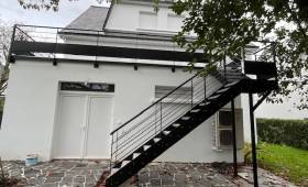 Ravalement de façade après travaux - Nantes (44)