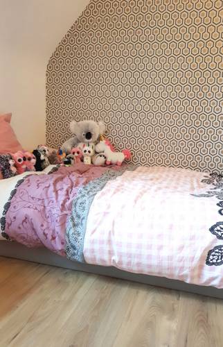 le lit de notre petite cliente est prêt à l'accueillir ! 