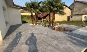 Création de terrasse en béton à Vienne