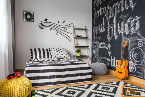 renovation d'une chambre d'adolescent