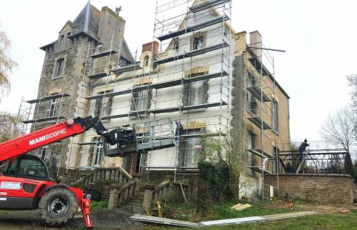 Rénovation d'un château