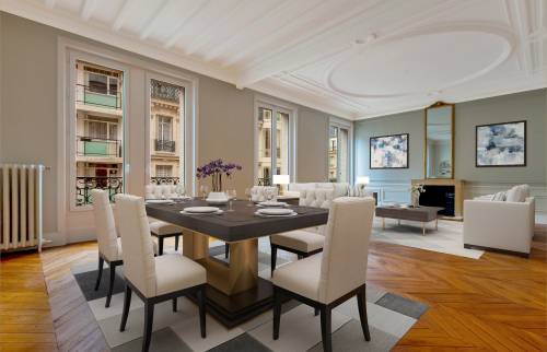 Nouvelle décoration d'un appartement - La Celle-Saint-Cloud