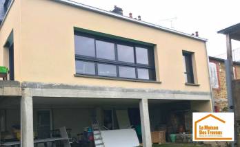 Création d’une extension de 40m² sur pilotis - La Meurdraquière 50510