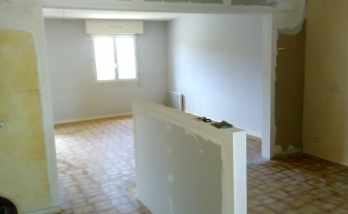 Après modifications de cloisons