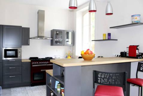 Rénovation d'une grande cuisine à Rœschwoog