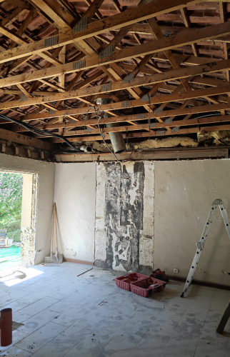 Rénovation d’une pièce à vivre à Domarin : Partie 2