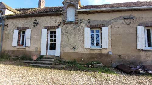 La façade arrière sur le jardin
