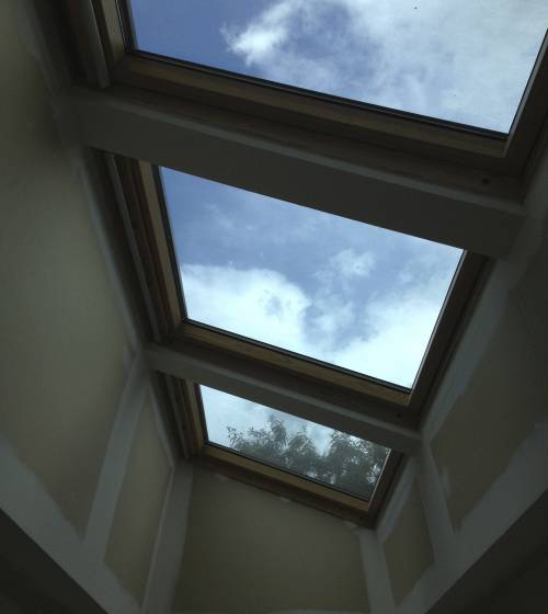 Pose de toiture verrière