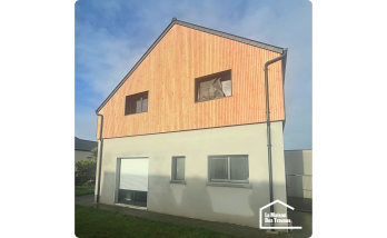 Avant / Pendant / Après : une maison transformée par une surélévation Saint-Pair-sur-Mer 50380