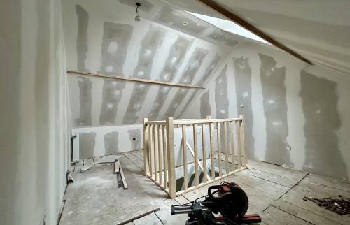 Aménagement des combles en bureau 2