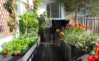 aménager un jardin sur un balcon Grenoble