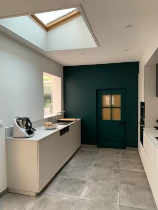 Rénovation du sol d'une cuisine