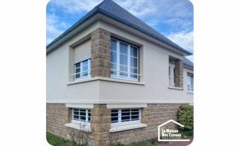 Ravalement de façade sur Cherbourg 