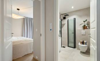 Chambre aménagée à Paris