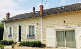 Allée et accès maison rénovés Galluis