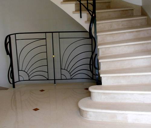 Création d'un escalier avec du cachet Dourdan