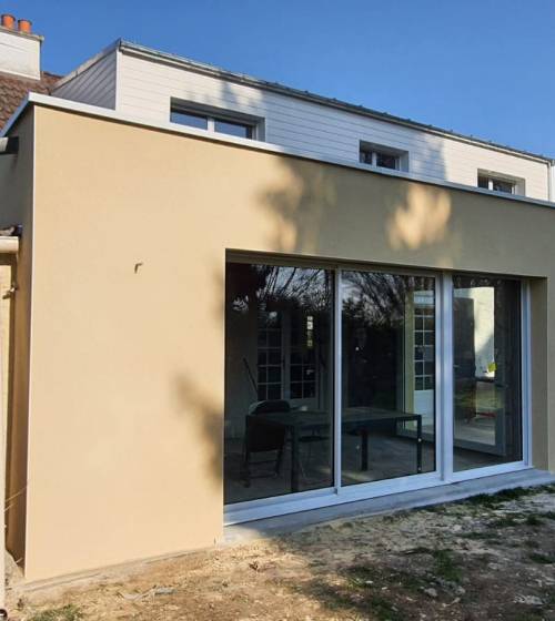 Extension Toit plat la Maison des Travaux Rouen 3