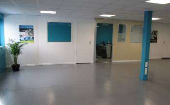 Rénovation d'un local professionnel par l'agence de Joué-lès-Tours