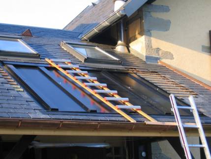 Pose de panneaux solaires à Alençon