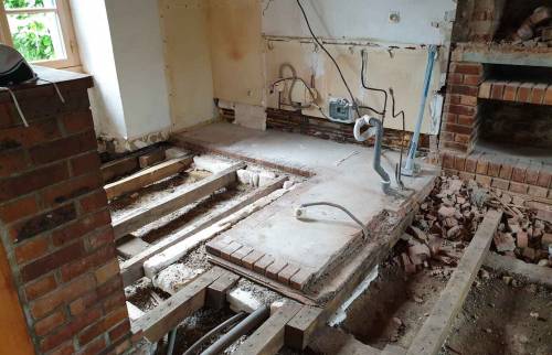 Rénovation d'une maison à la Ville Es Nonais