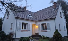 Façade avant après ITE