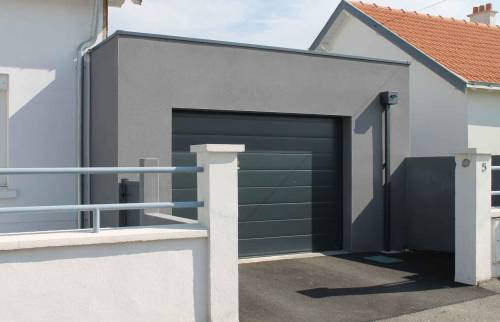Construction d'une extension pour un garage à Bouguenais (44)
