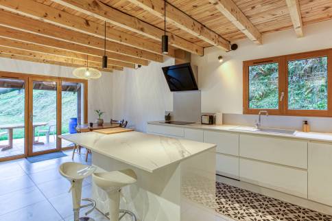 vue d'ensemble de la cuisine