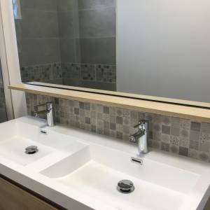 Rénovation d'une salle de bain clé en main - Delphine Verseux - La Maison Des Architectes 