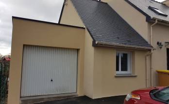 Construction d'un garage à Plédran